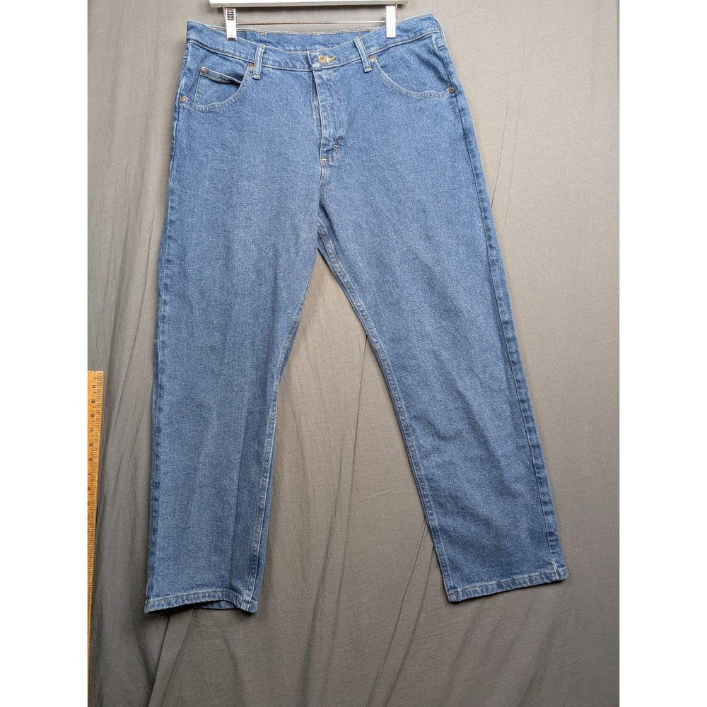 Wrangler Comfort Jeans Men's Size‎  36X30 Blue Denim